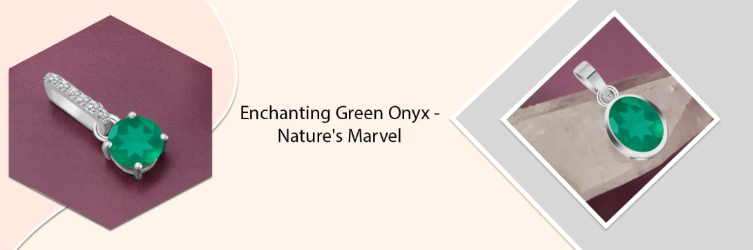 Green Onyx jewelry
