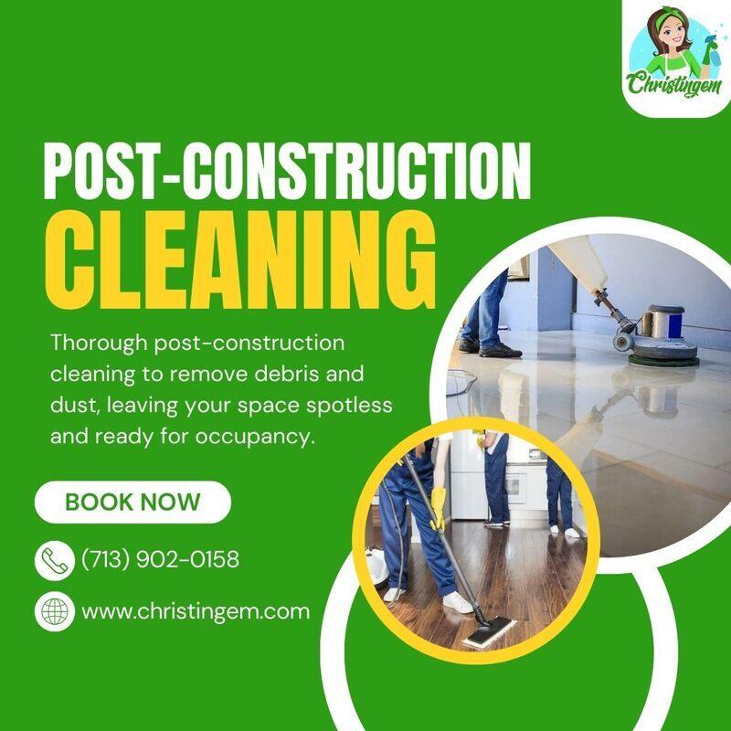 Houston Construction Cleanup Service