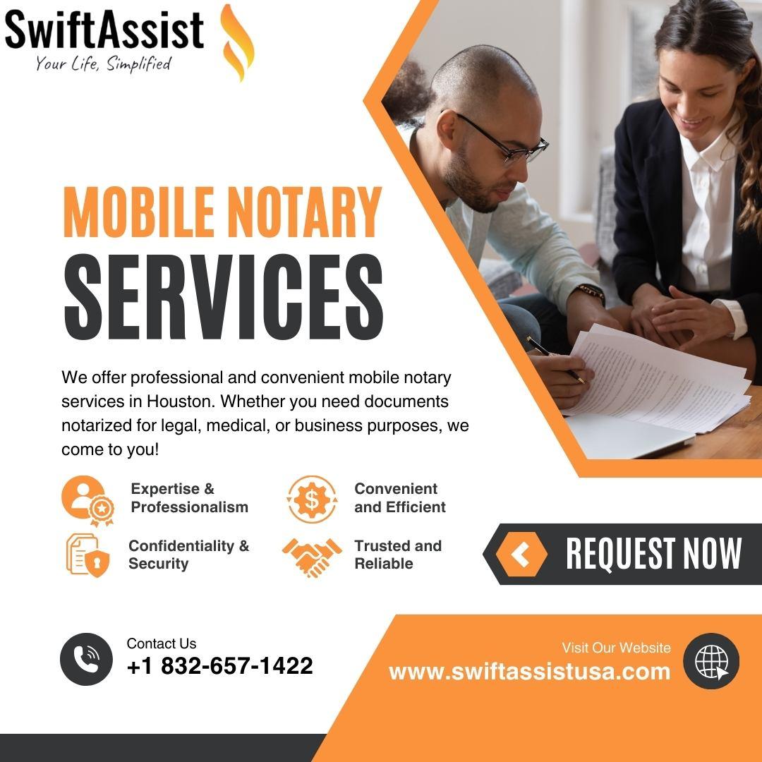 Professional Mobile Notary Services in Houston