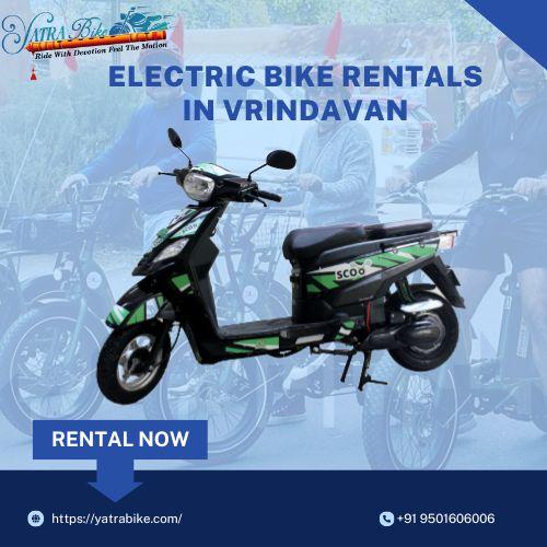 Electric Bike Rentals in Vrindavan