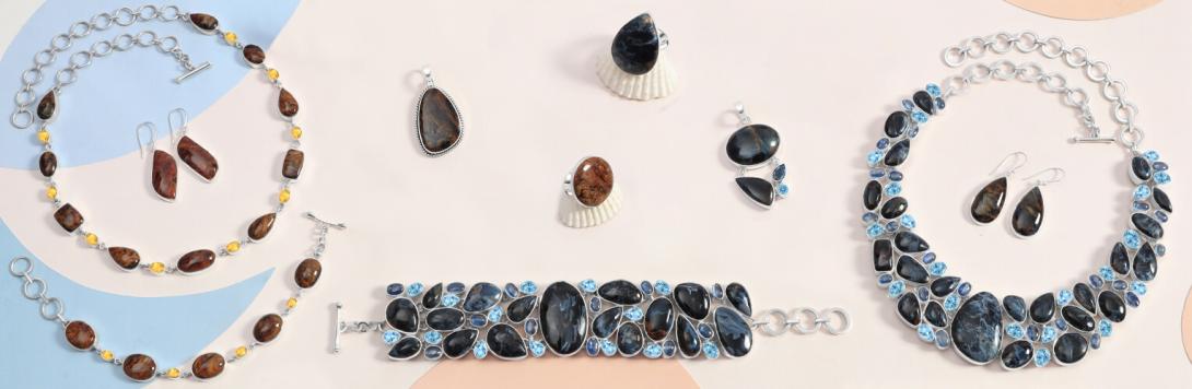 Pietersite jewelry