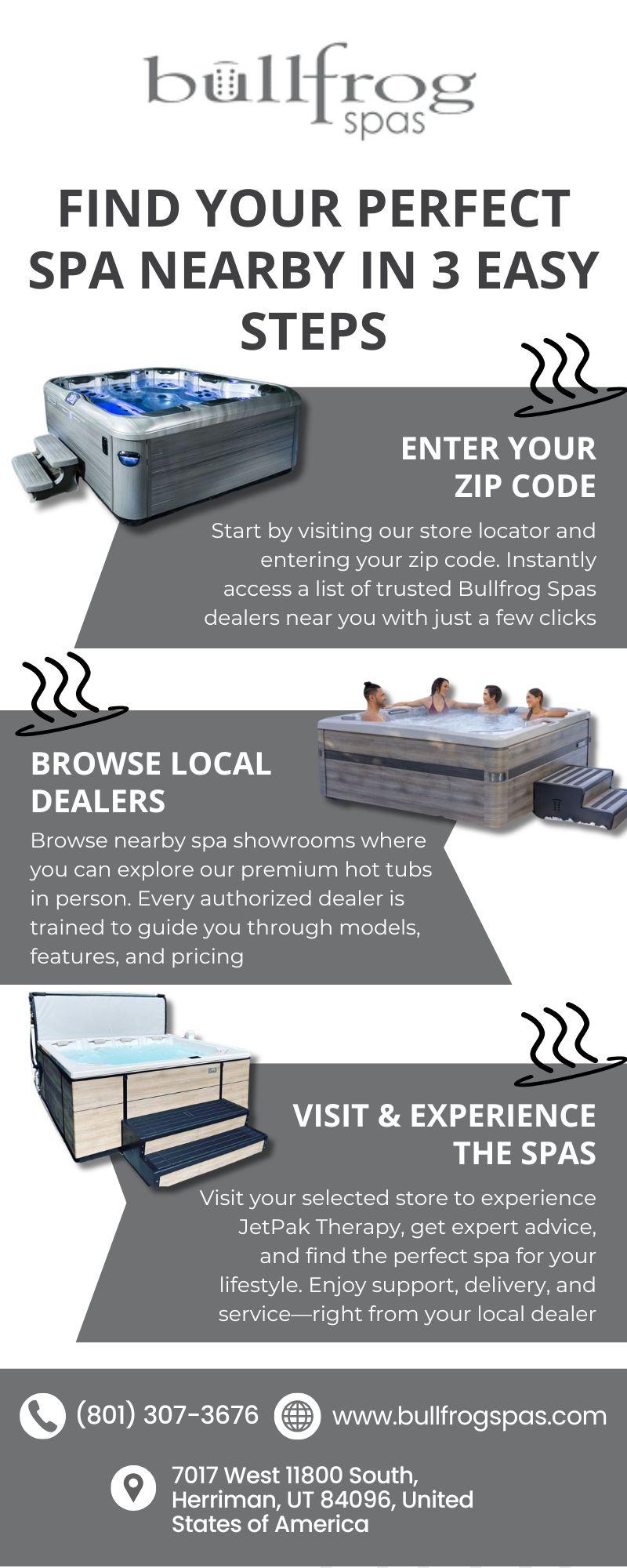 Premium Spas, Master Spa Dealer Near Me, Bullfrog Spas, Best Hot Tubs