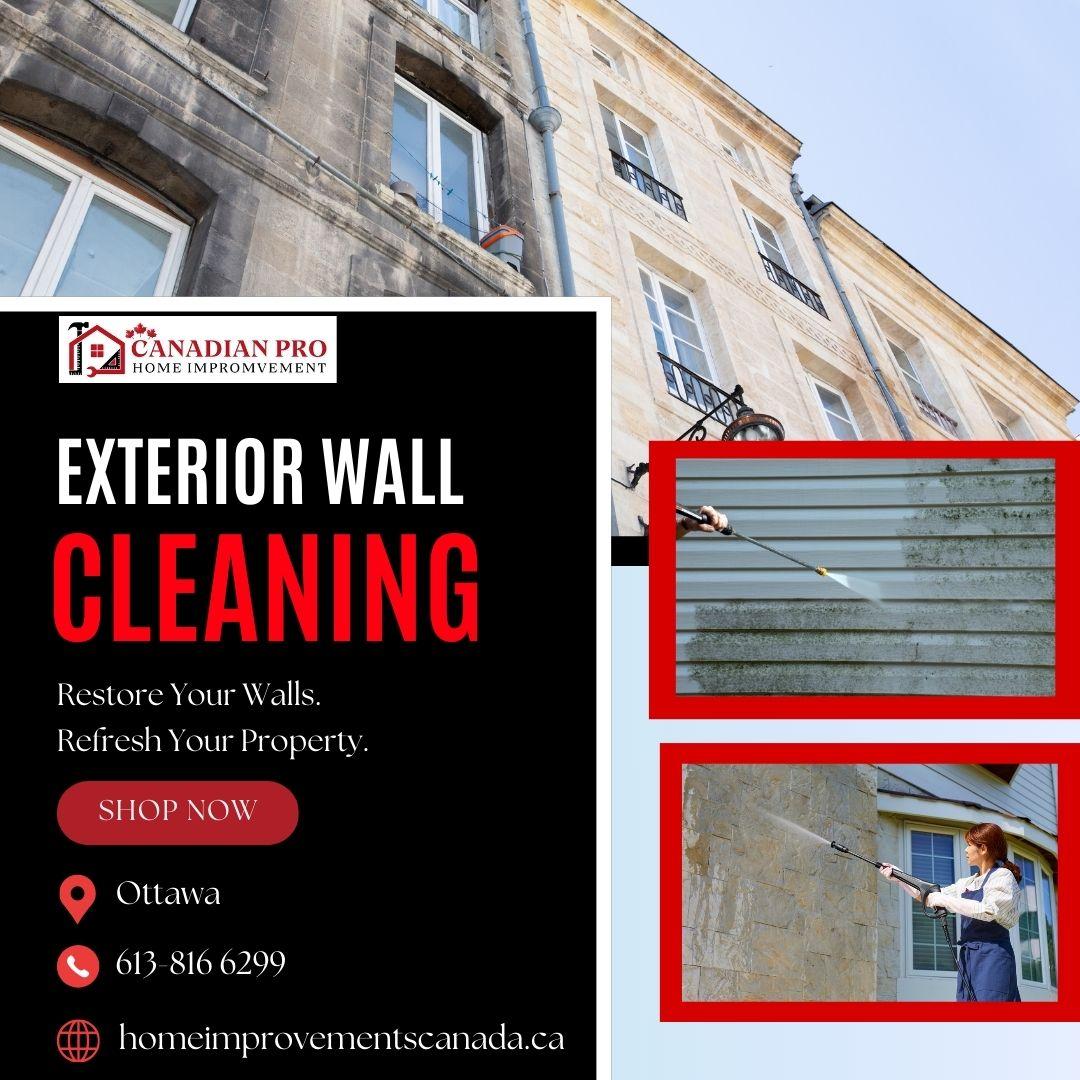 Exterior Wall Cleaning