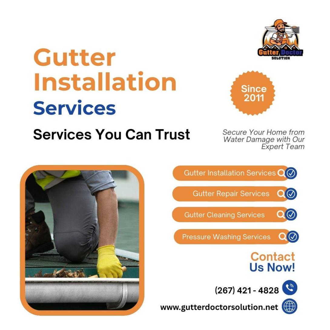 Gutter Installation Services 