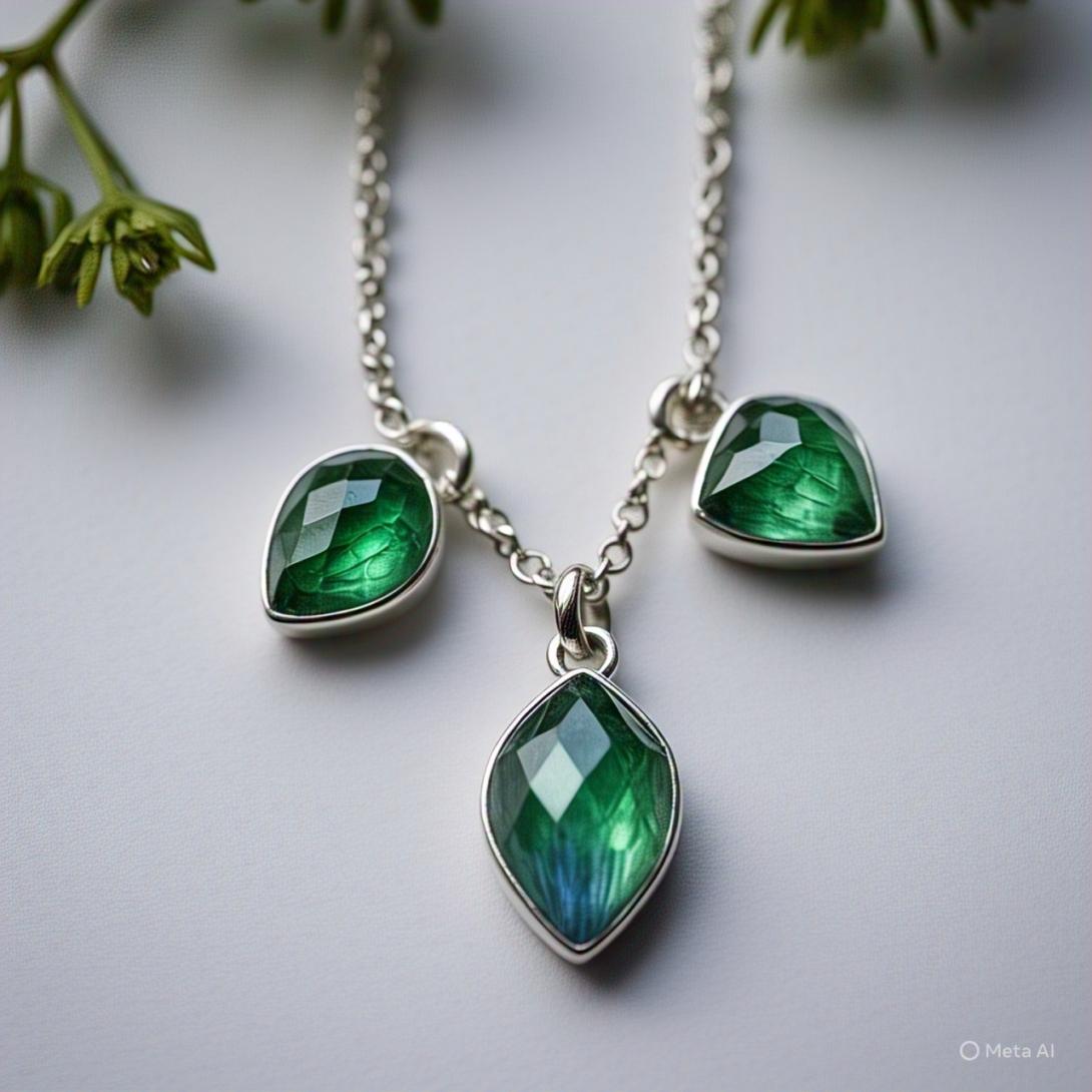 Green Kyanite jewelry