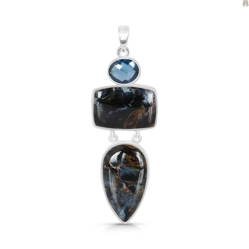 pietersite pendants