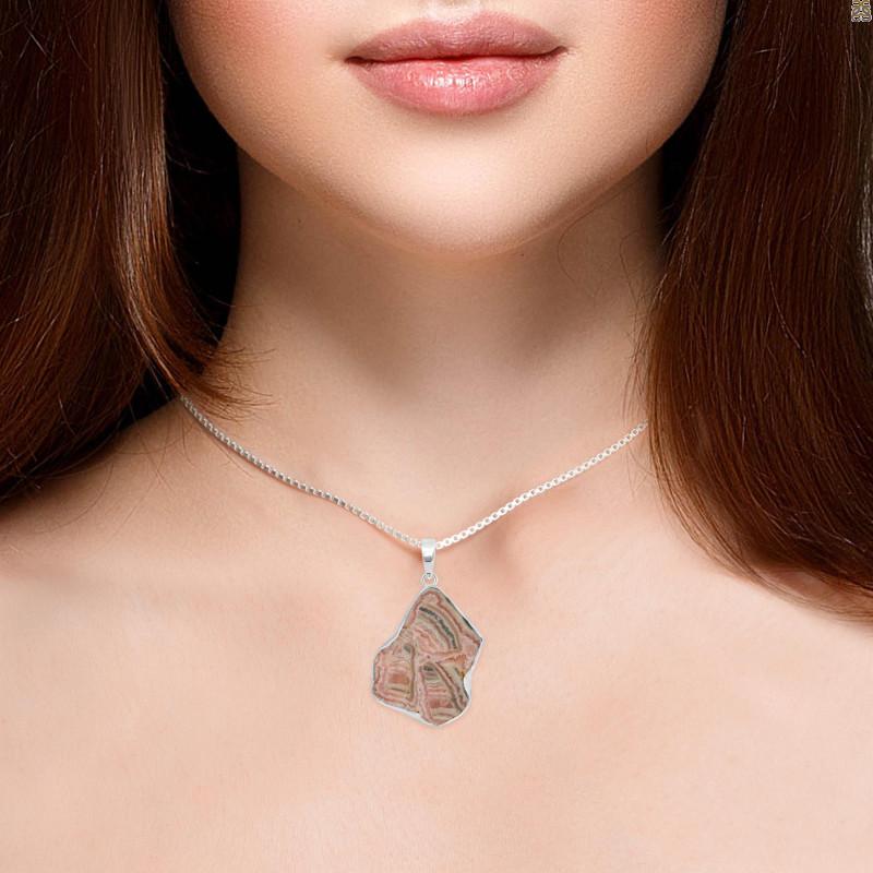 Rhodochrosite Pendants