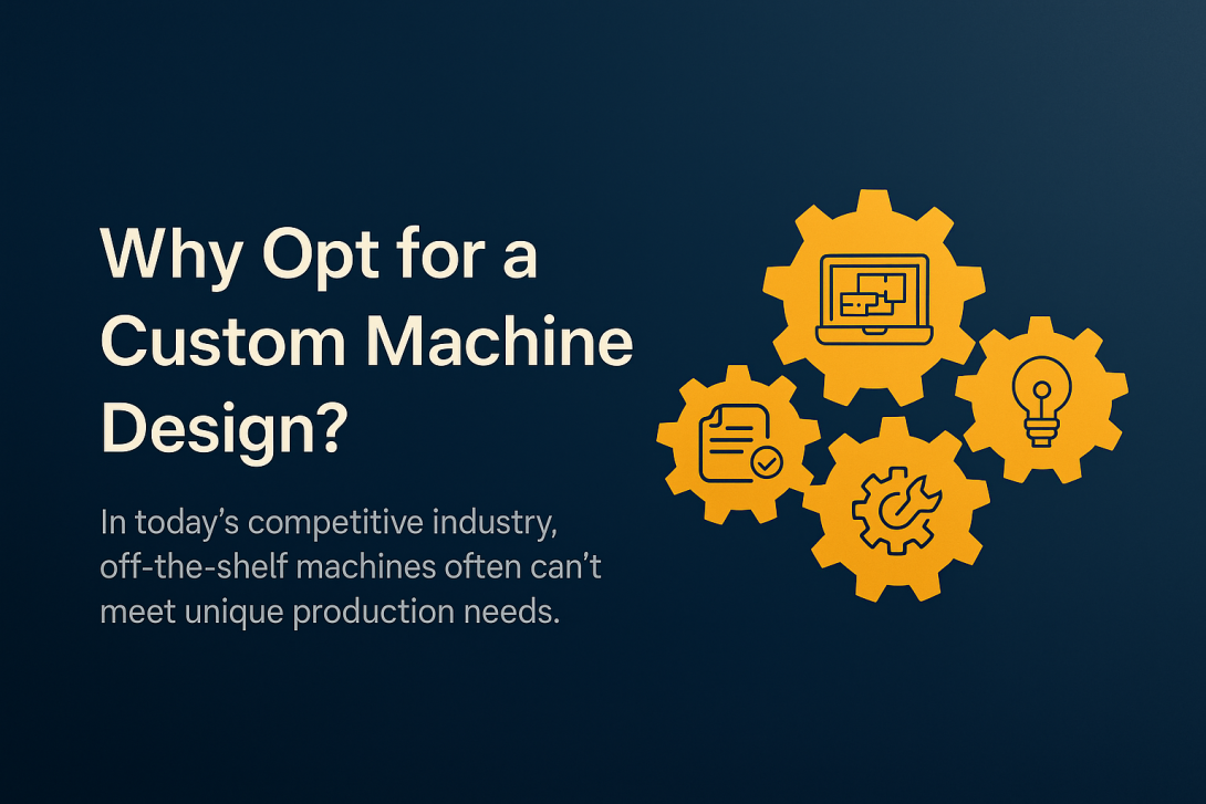 Why Opt for a Custom Machine Design?