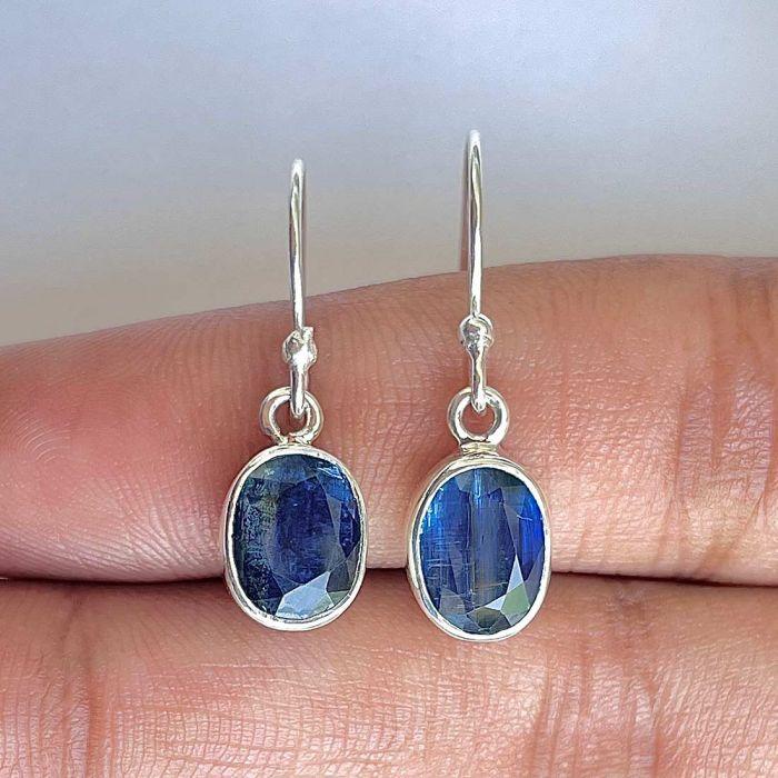 kyanite earrings