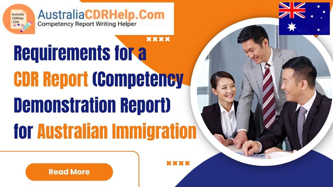 CDR Report for Australian Immigration