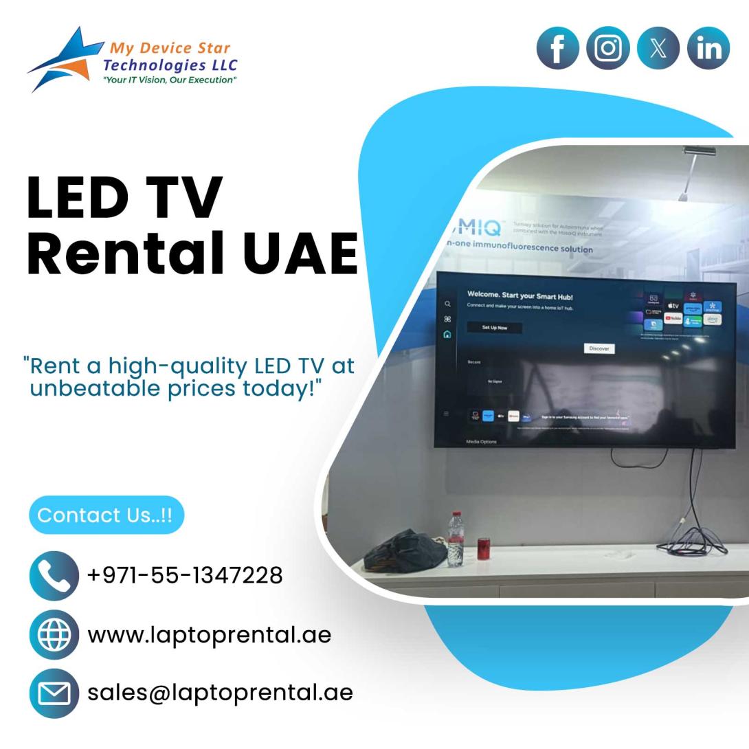 LED TV Rental UAE
