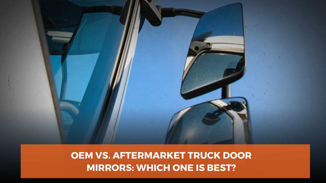 Truck door mirrors