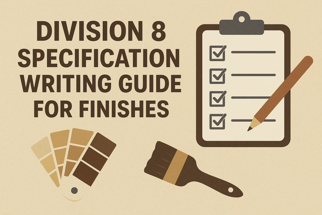Division 8 Specification Writing