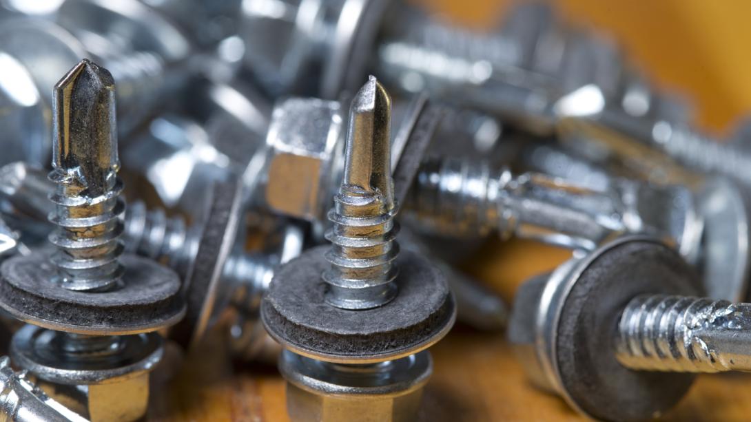 Photo of self-drilling screws