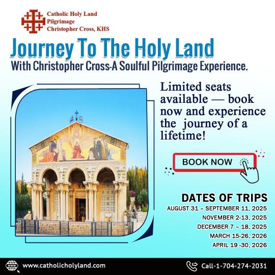 catholic holy land pilgrimage tour