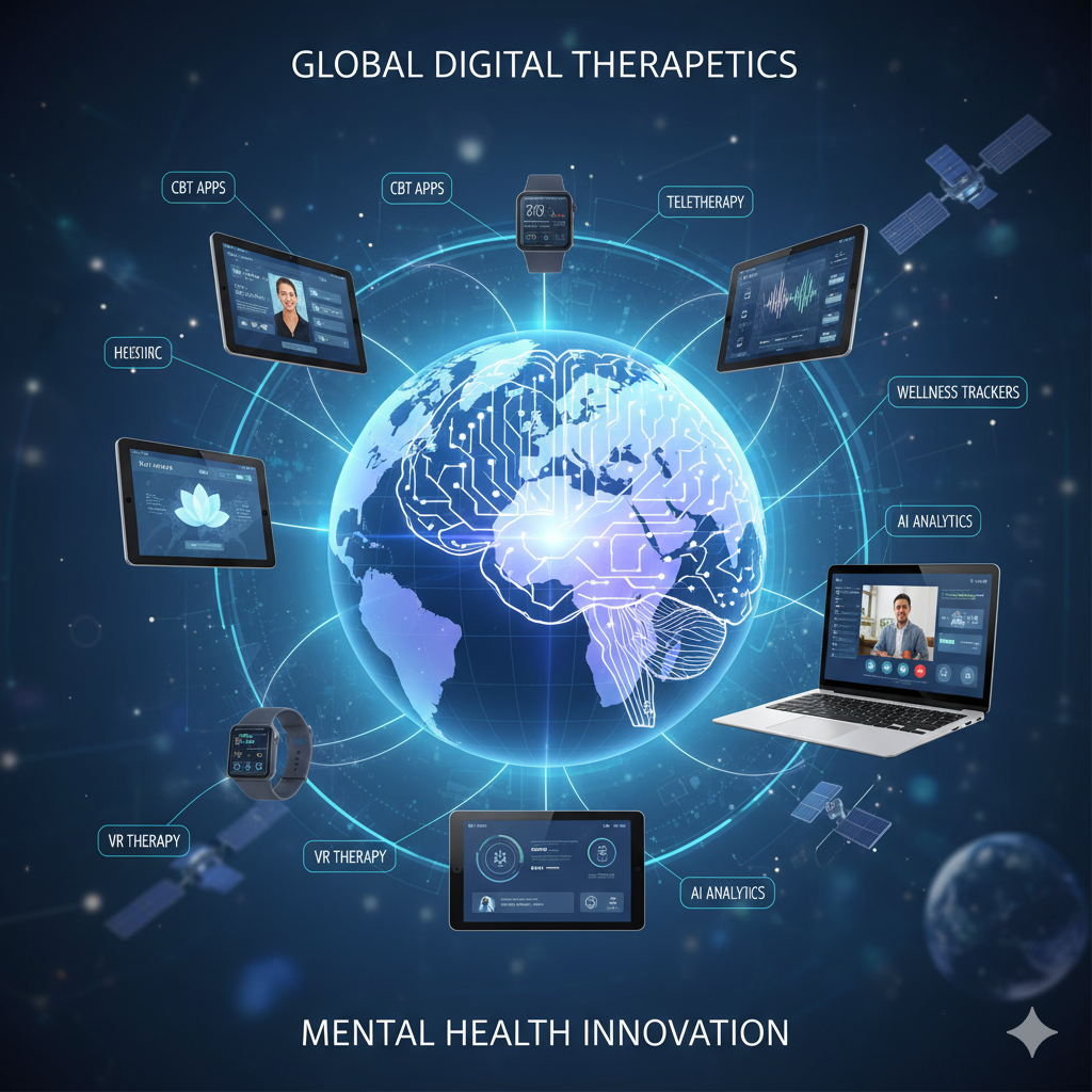 Global Digital Therapeutics in Mental Health Market 