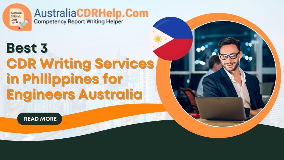 Best 3 CDR Writing Services in Philippines for Engineers Australia