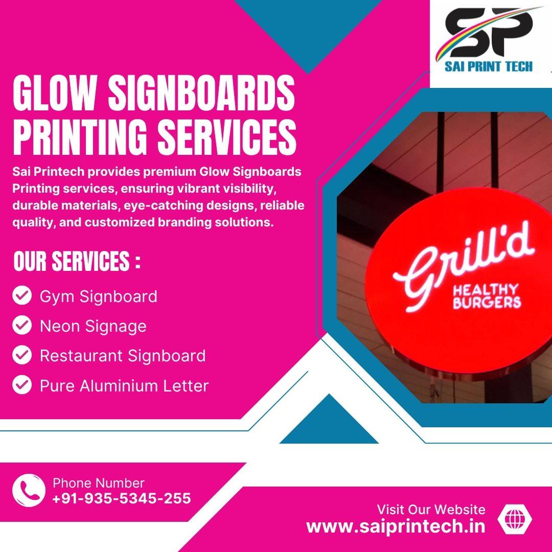 GlowSignBoard, GlowSignBoardInNoida, SaiPrintTech, SignBoardDesign, BrandVisibility, OutdoorAdvertising, NoidaSignBoards, SignageSolutions,