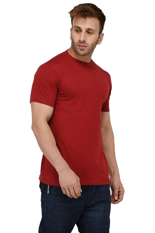 Plain Round Neck T-Shirts 