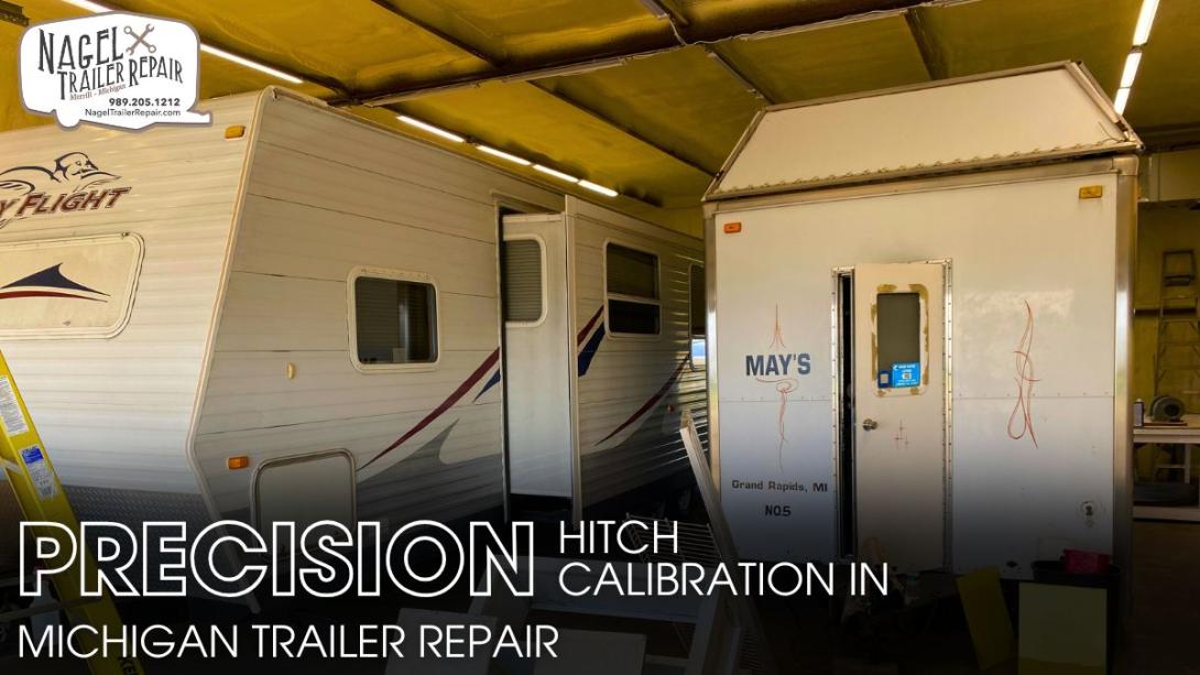 Precision Hitch Calibration in Michigan Trailer Repair