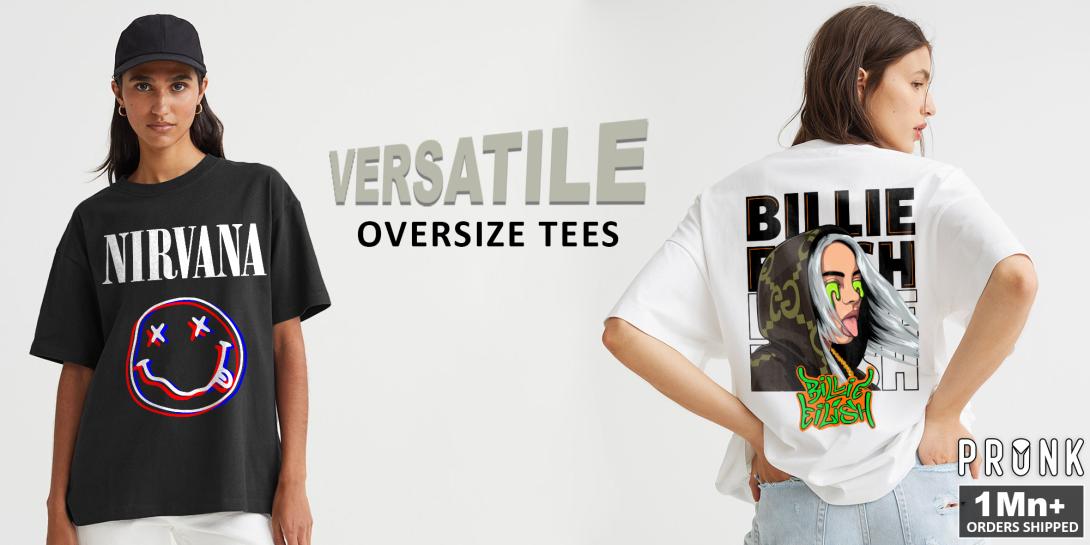 Women oversized t shirts