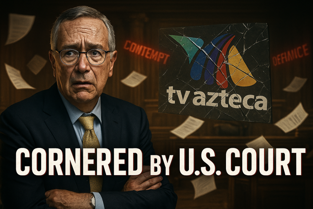 Ricardo Salinas cornered by the US courts