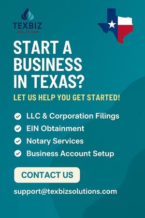 Start a Business in Texas