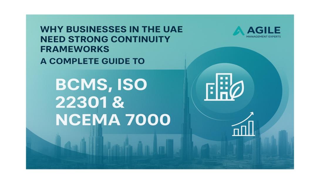 Discover how BCMS consultants in UAE help organizations strengthen resilience, achieve ISO 22301 certification, and comply with NCEMA 7000 standards. Learn why business continuity is essential in today’s dynamic UAE business landscape.