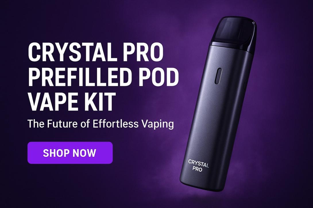 Crystal Pro prefilled pod vape kit
