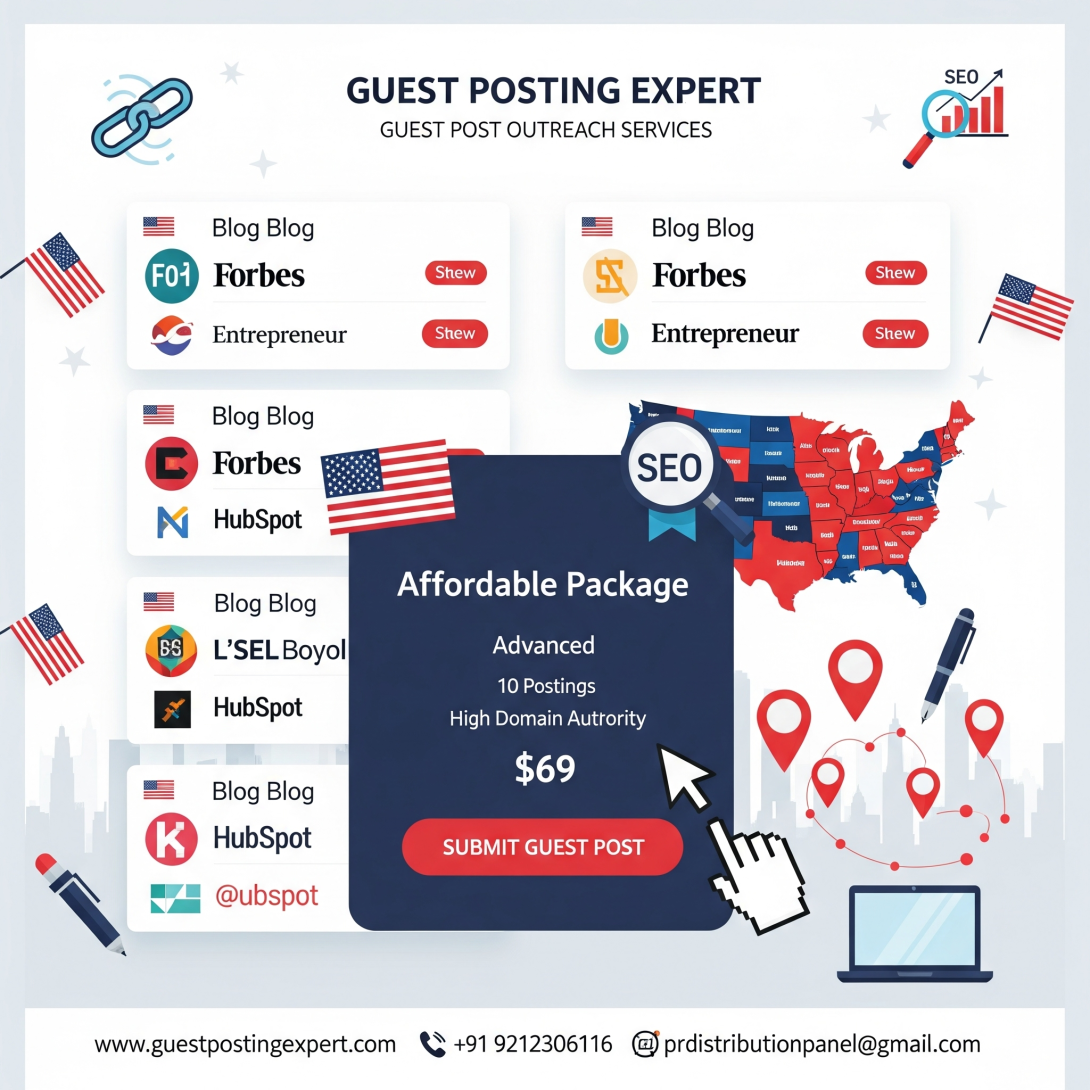 Partner with our Guest post outreach service for expert manual outreach and white hat SEO. We deliver contextual backlinks and quality content on verified real websites