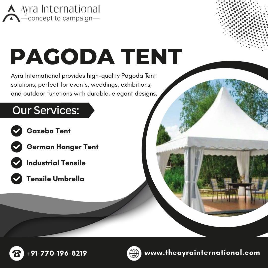 Pagoda Tent Manufacturer in Noida 