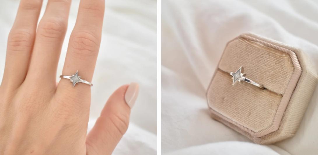 cremation ash ring, cremation rings for ashes