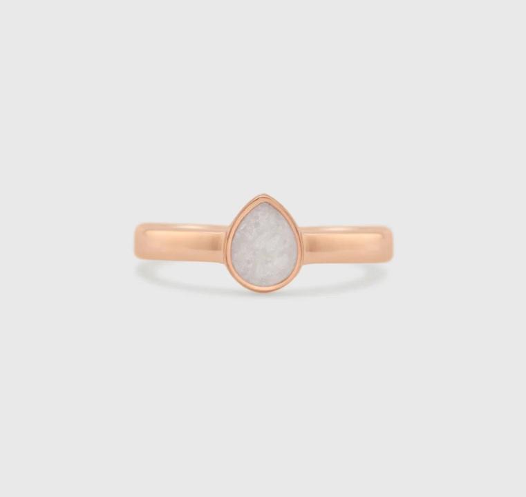 rose gold cremation jewelry, silver cremation jewelry