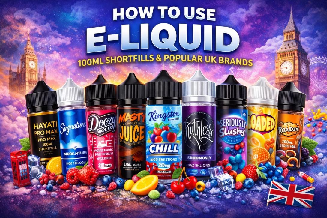 how to use e liquid, e liquid UK, vape e liquid, 100ml shortfill e liquid, shortfill e liquid UK, Hayati Pro Max e liquid, Signature e liquid, Doozy Vape Co e liquid, Nasty Juice e liquid, Kingston Chill e liquid 100ml, Kingston Gazillions e liquid 100ml, Ruthless e liquid 100ml shortfill, Seriously Slushy e liquid 100ml, Loaded e liquid 100ml shortfill, high VG e liquid, sub ohm e liquid, vape juice UK, nicotine shot shortfill, refillable vape e liquid