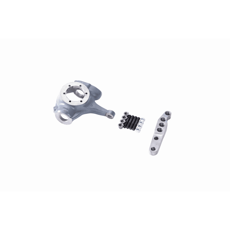 High-Strength 10-Bolt Crossover Steering Knuckle and Arm Kit for Lifted Chevy Trucks and SUVs