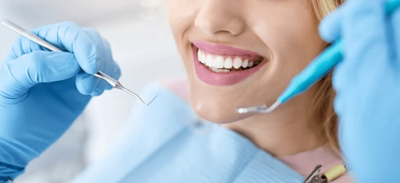 Expert teeth cleaning mississauga service being performed at Revive Dental, a top-rated dental clinic in mississauga.