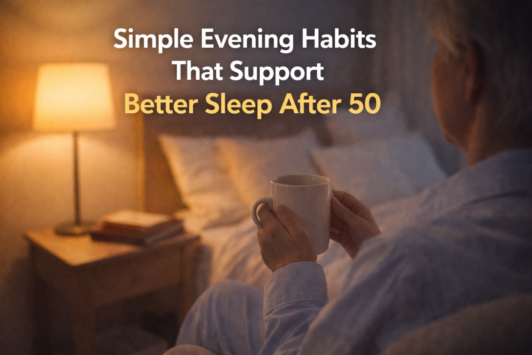 How to get better sleep after 50
