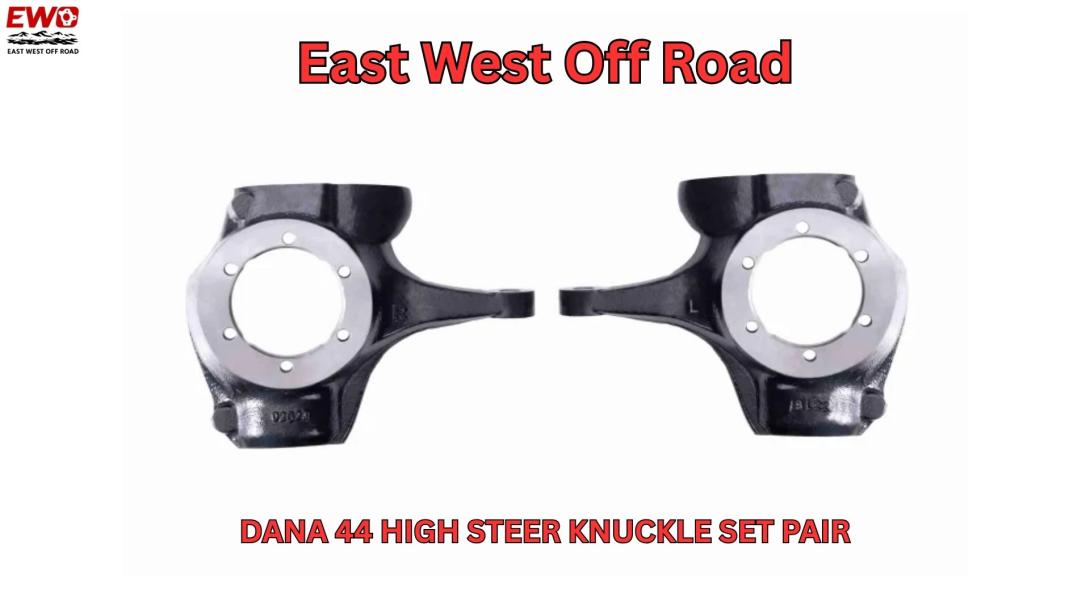 Dana 44 high steer knuckles installed on lifted Chevy axle