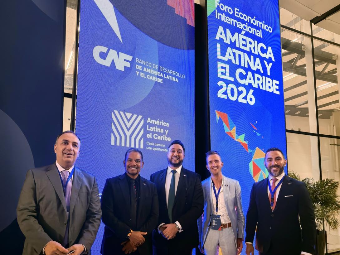 Belize Represented at the CAF International Economic Forum