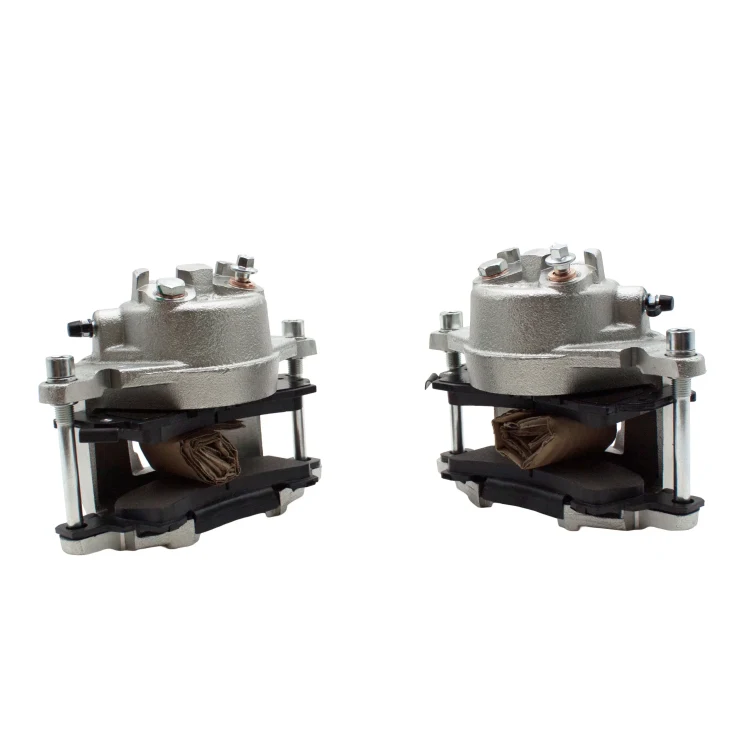 Front Disc Brake Caliper Pair for Off-Road Use with Mounting Hardware Included