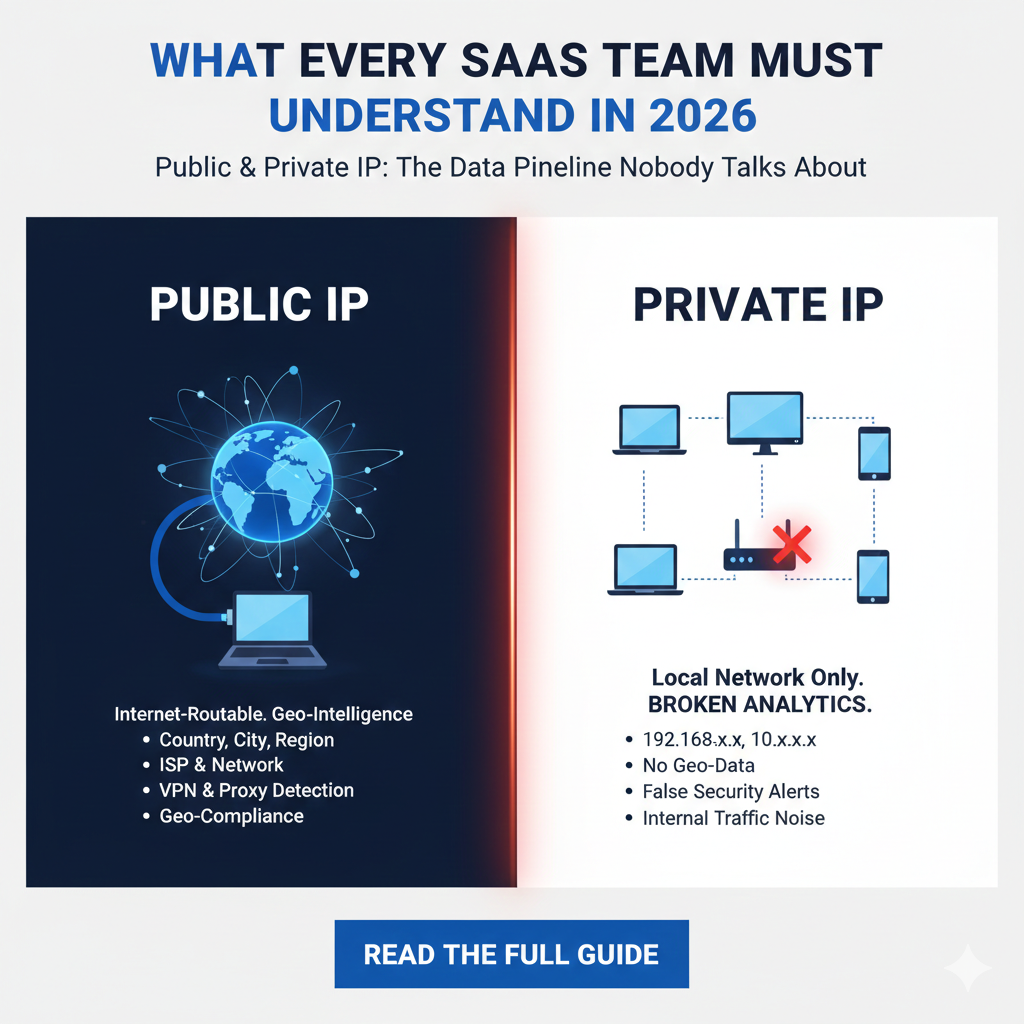 What Every SaaS Team Must Understand in 2026, Public and Private IP