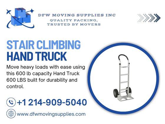 Stair Climbing Hand Truck, Hand Truck, Moving Equipment, Heavy Duty Hand Truck, Stair Moving Tool, Farmers Branch, Texas