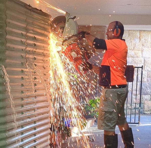 rainwater tank removal