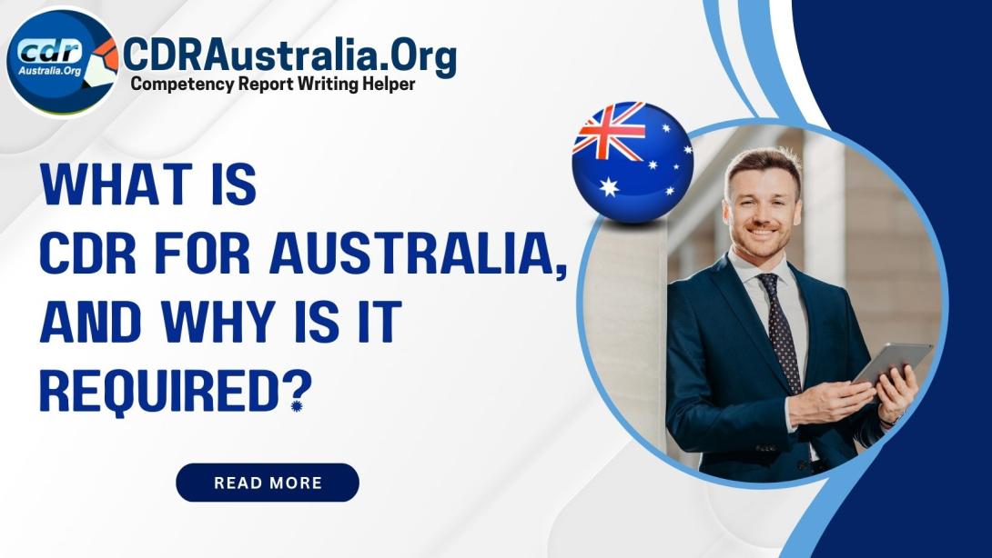 What is CDR for Australia