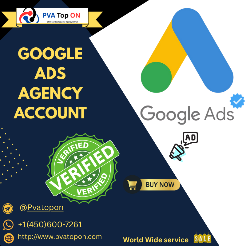 Buy Google Ads Verified Accounts to take your marketing strategy to the next level. Get access to 100% verified and secure Google Ads accounts that ensure reliable performance, instant campaign activation, and smooth billing setup. Whether you’re managing multiple ad campaigns or scaling your business globally, these verified accounts help you achieve better ad approval rates, stronger credibility, and consistent results. Start running your ads confidently with trusted Google Ads Verified Accounts today!  F