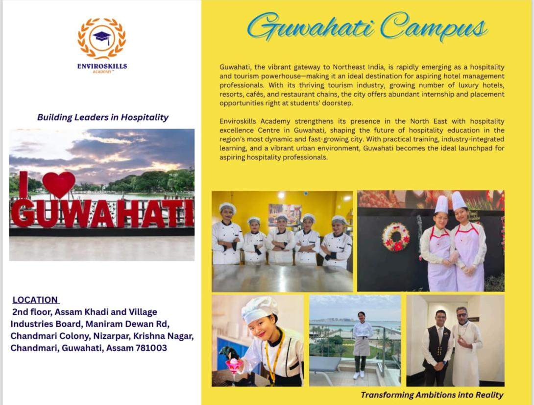 best hotel management institute in Guwahati