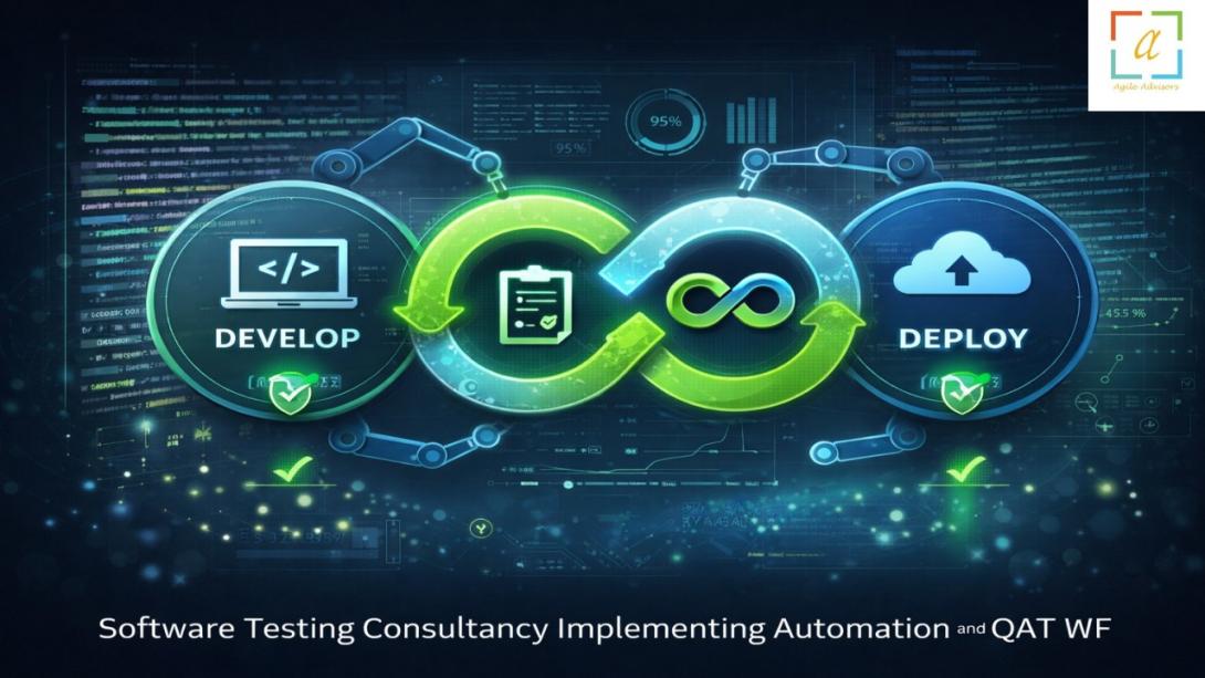software testing consultancy implementing automation and quality acceptance testing workflow