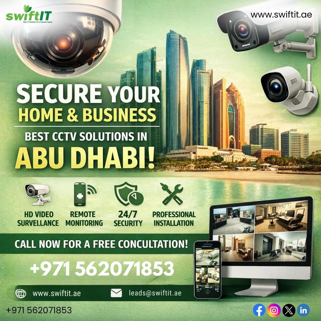 CCTV Camera Installation in Abu Dhabi