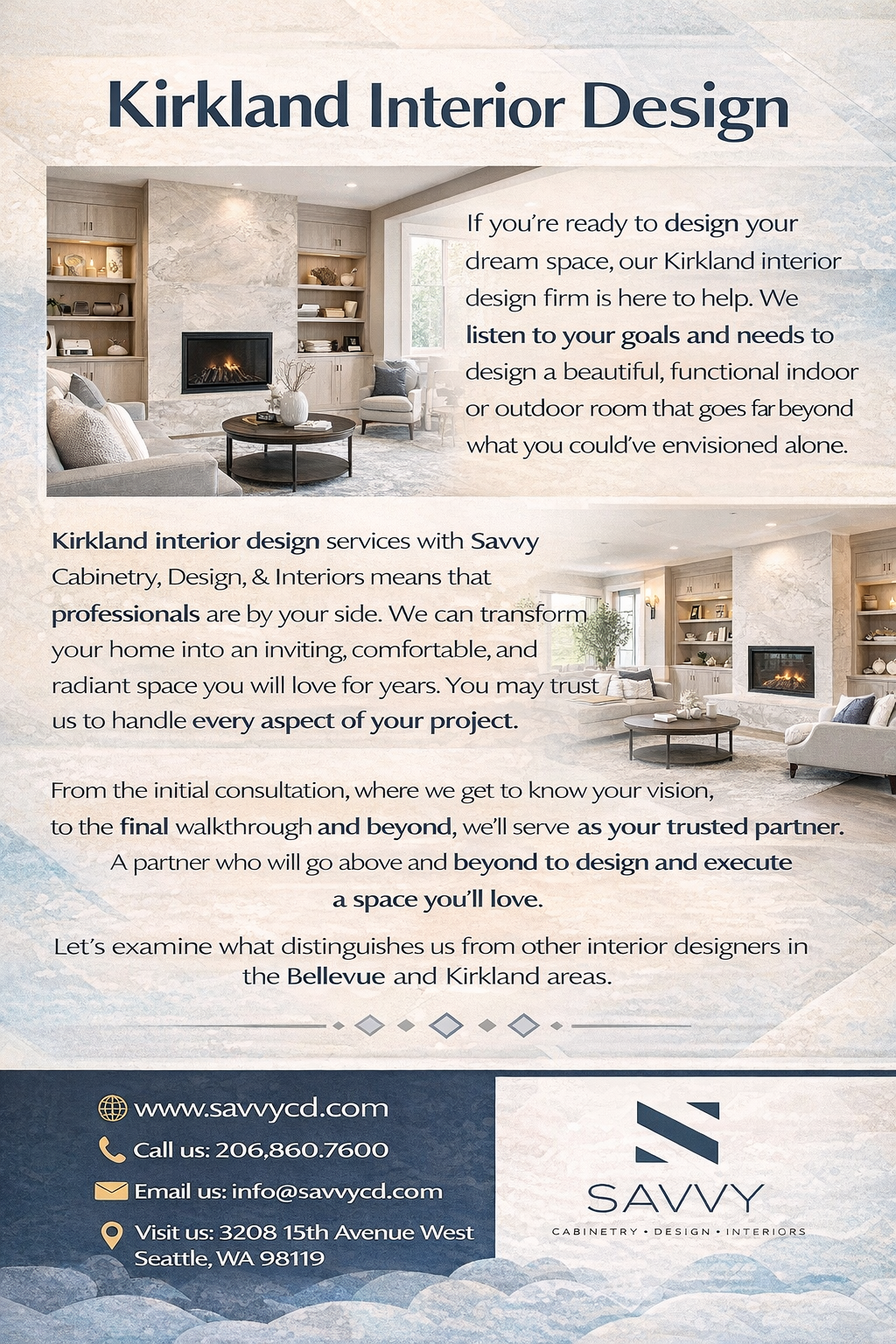 Kirkland Interior Design