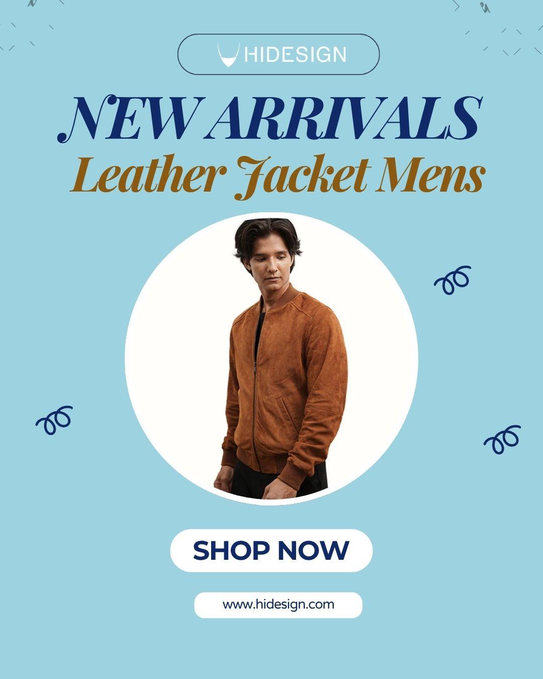 Shop the Leather Jacket Men's collection at Hidesign. Discover premium leather jackets designed for style, comfort, and durability.
